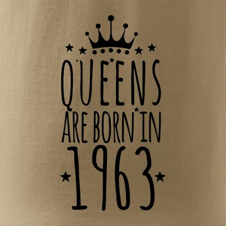 Queens are born in 1963