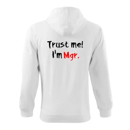 Trust me I´m  Mgr. / Ver mi som Magister.