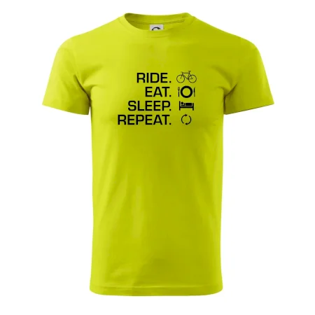 Ride Eat Sleep Repeat bicykel