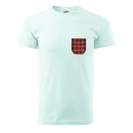 Flanelové triko červené