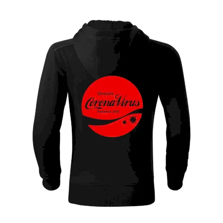 Corona virus pandemic logo