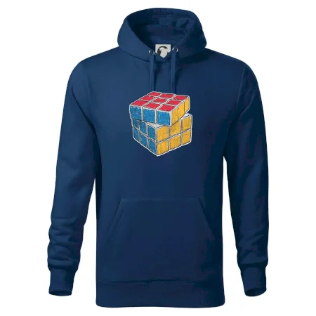 Rubikova kocka kreslená