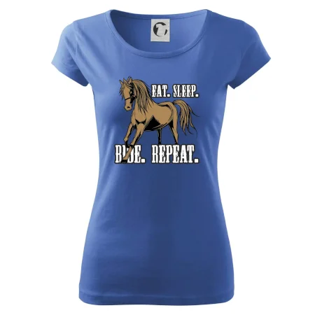Eat Sleep Ride Repeat Western