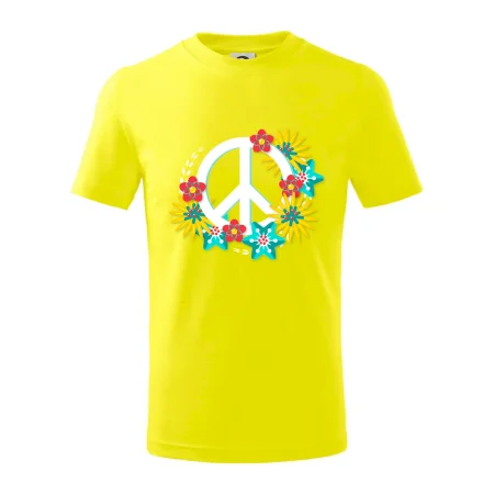 Peace symbol abstraktný