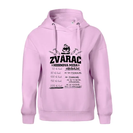 Hodinová mzda zvárač