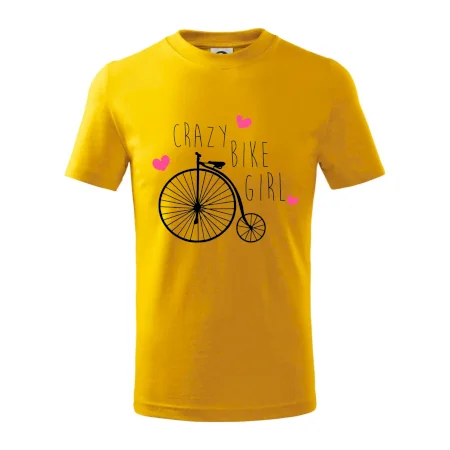 Crazy bike girl