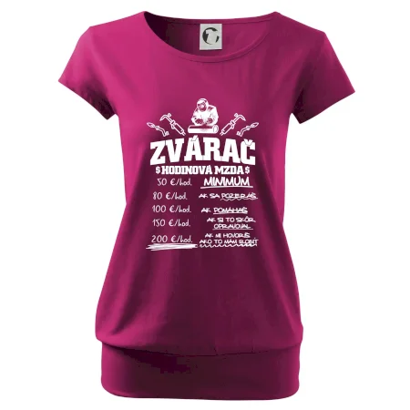 Hodinová mzda zvárač