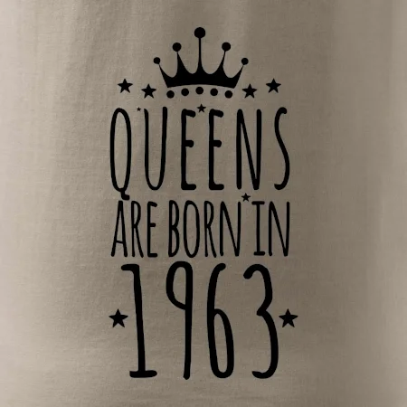 Queens are born in 1963