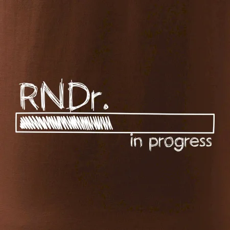 In progress titul RNDr. doktor / doktorka prírodných vied