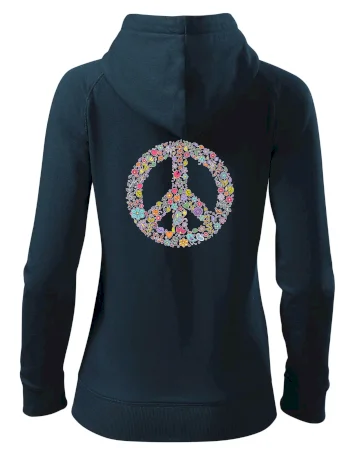 Peace symbol lístočky
