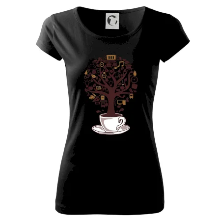 Coffee Tree parts from school icon