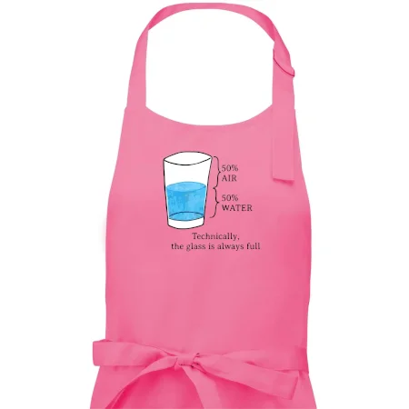 Technically, the glass is always full