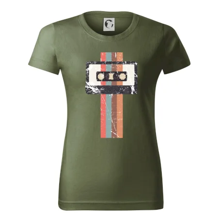 Retro kazeta - pruhy