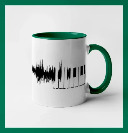 Piano ekg - priebeh skladby