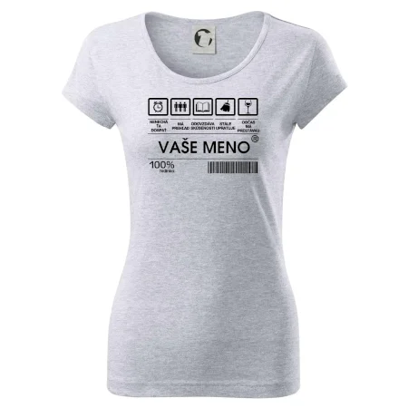 Vaše meno - čiarový kód