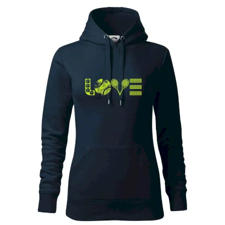 Tenis love nápis