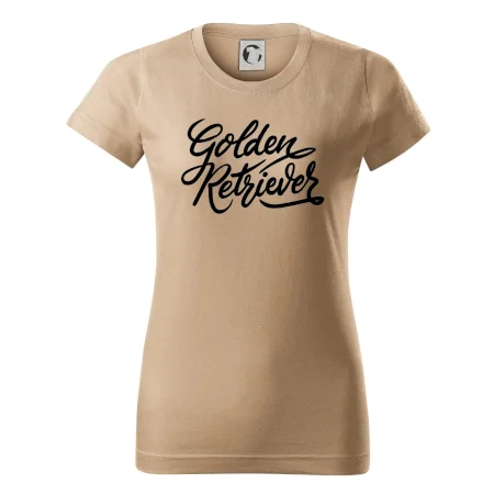 Golden retriever - nápis okrasný