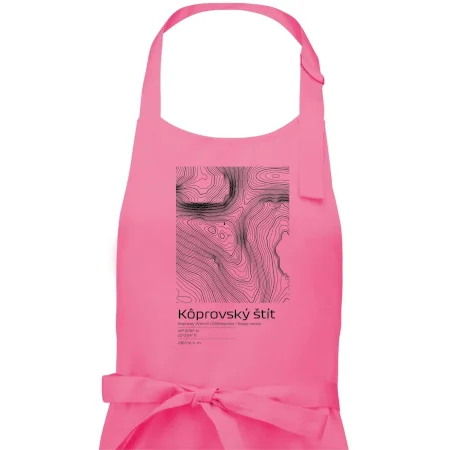 Kôprovský štít - vrstevnice v obdĺžniku