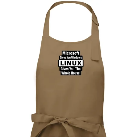 Microsoft Gives You Windows LINUX Gives You The Whole House!