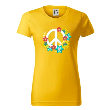 Peace symbol abstraktný