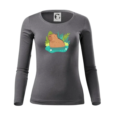 Kapybara vo vode