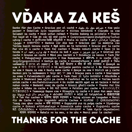 Vďaka za keš (v rôznych jazykoch)