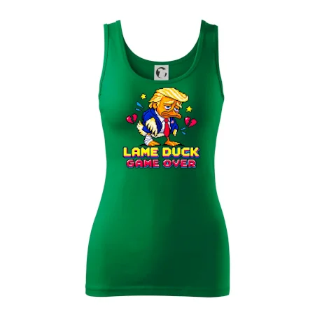 Trump lame duck pixel art game over