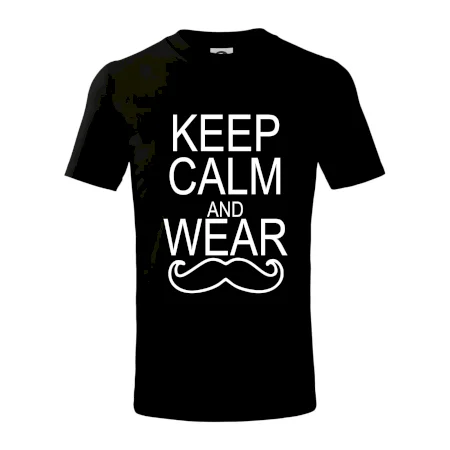 Keep calm and wear mustache