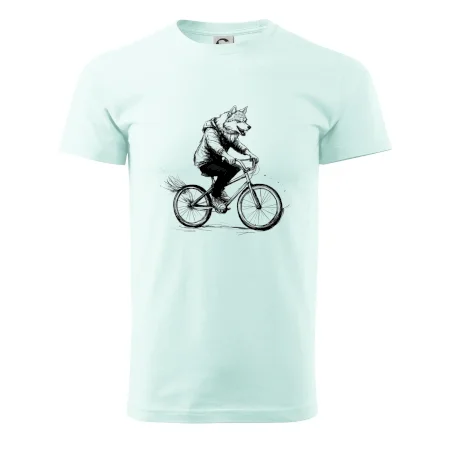Vlk na bicykli