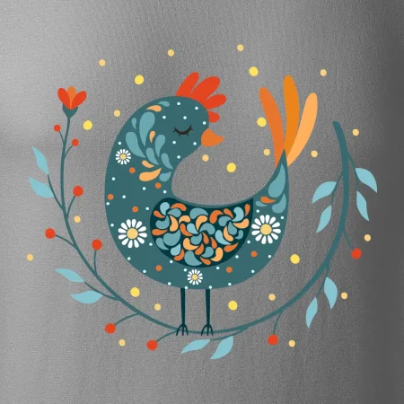 Folklór - sliepky s margarétkami