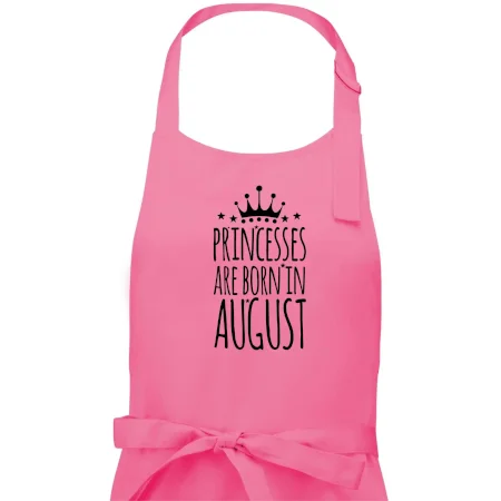 Princesses are born in August