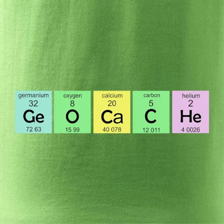 Geocache - periodická tabuľka