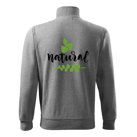 Natural - nápis v listoch