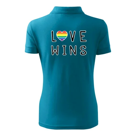 Love wins nápis