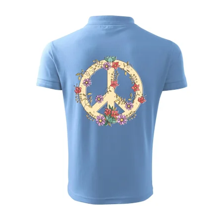 Peace symbol pieskový