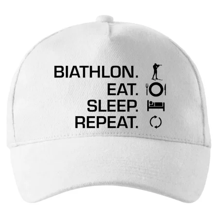 Biathlon Eat Sleep Repeat