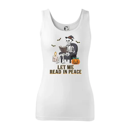 Let me read in peace