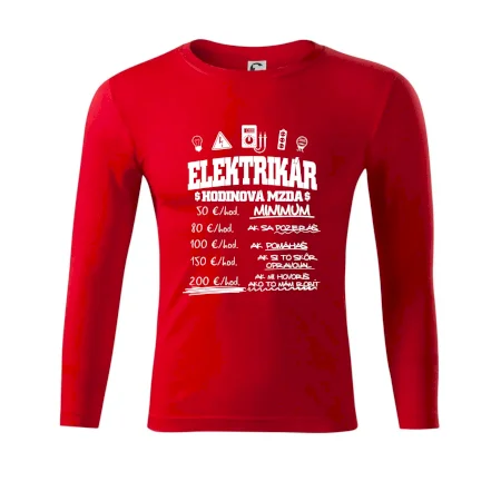 Hodinová mzda elektrikár