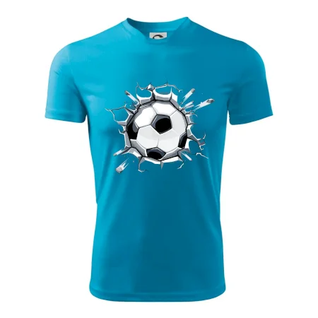 Futbalová lopta v triku