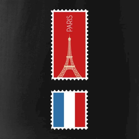Paríž známka farebná