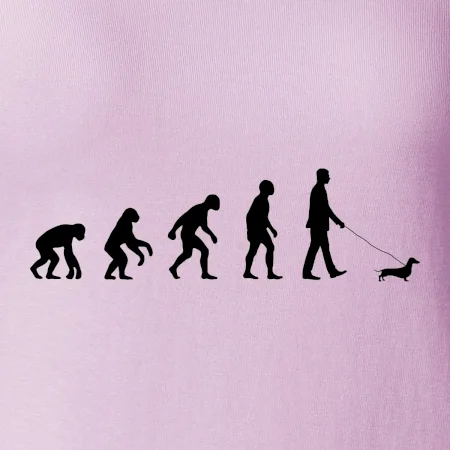 Jazvečík Evolúcia muž