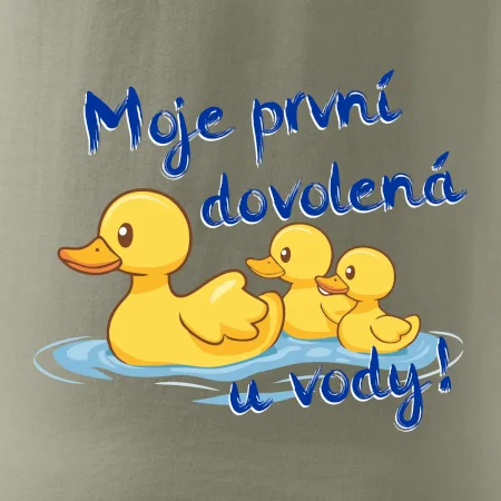 Moje první dovolená u vody - sourozenci