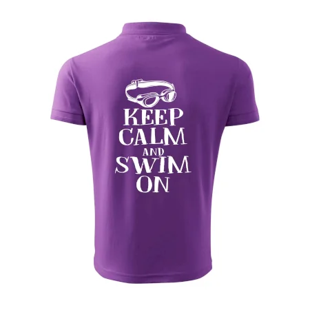 Keep calm and swim on