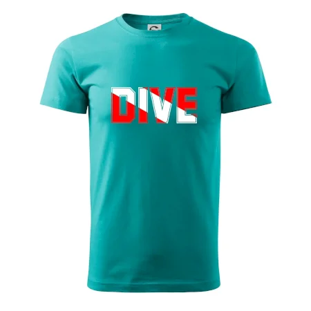 Dive nápis vlajka