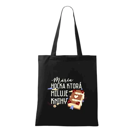 Kniha - Holka, ktorá miluje knihy  - Vaše meno