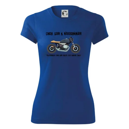 Chcel som motorku - narodeniny