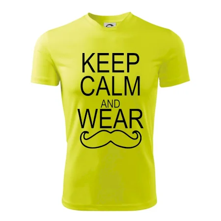 Keep calm and wear mustache