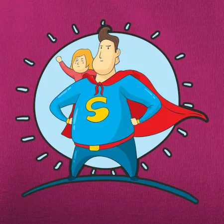 Ocko superman - dievča