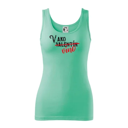 V ako Valentín víno