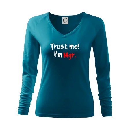Trust me I´m  Mgr. / Ver mi som Magister.